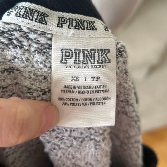 Pink VS Grey Iridescent Fair Isle Snowflake Christmas Holiday Sweater - Picture 5 of 6